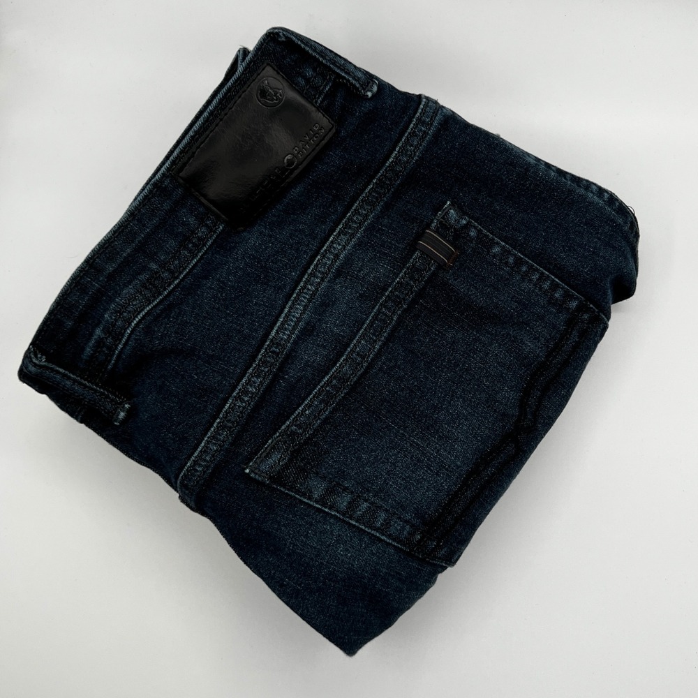 Buffalo‎ David Bitton Jackson-X Jeans Mens 36x30 Blue Excellent Straight Stretch